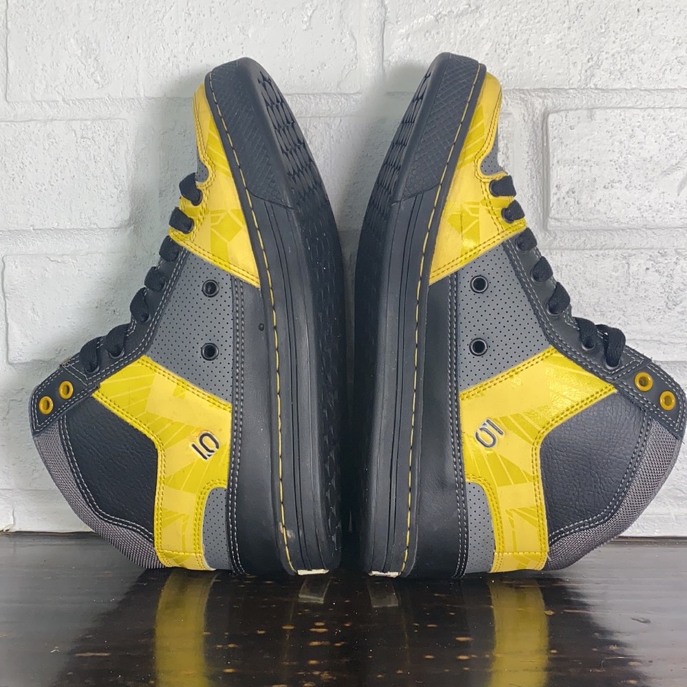 RARE 2012 Adidas Five Ten Lineking Mid Mountain Bike Shoes Sunset Yellow - Picture 8 of 12